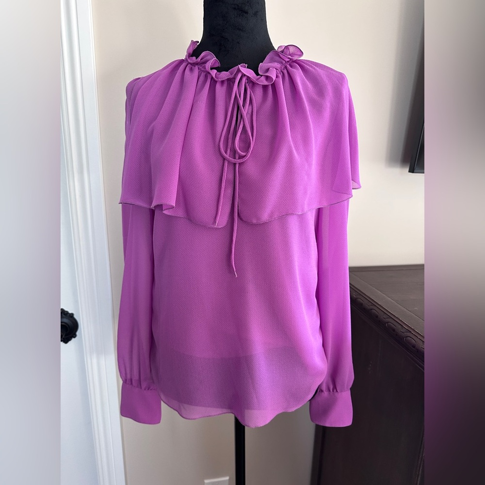 See By Chloe Vibrant Purple Blouse